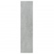 Knygų/šoninė spintelė, betono pilkos spalvos, 66x30x130cm, MDP