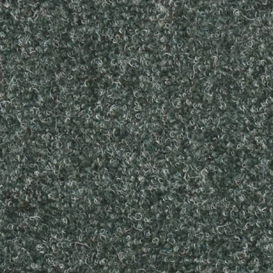 Lipnūs laiptų kilimėliai, 15vnt., žalios spalvos, 65x21x4cm