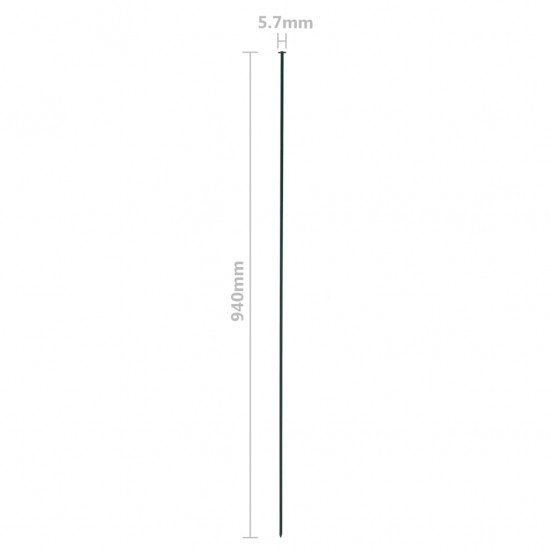 Sodo tvoros rinkinys, žalios spalvos, 77,5x64cm