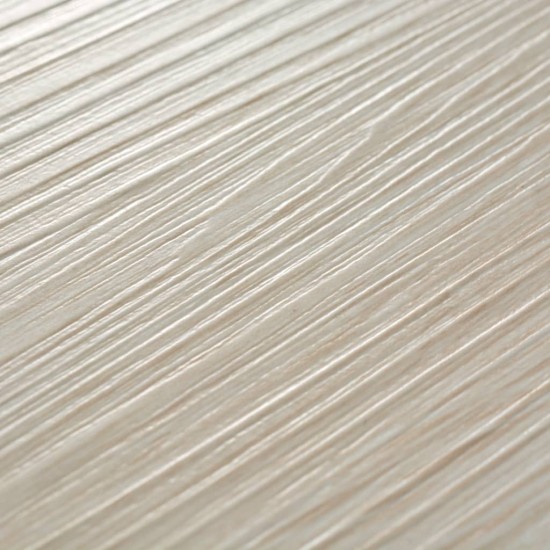 Grindų plokštės, ąžuolo baltos, PVC, 5,26m², 2mm, nelipnios