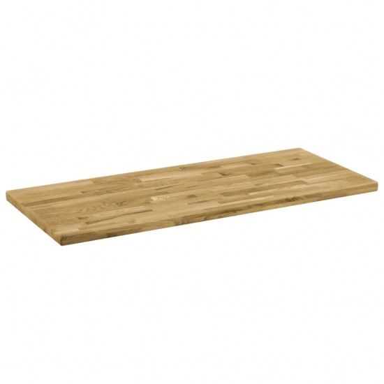 Stalviršis, ąžuolo mediena, stač. form., 44mm, 100x60cm