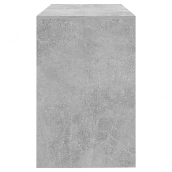 Rašomasis stalas, betono pilkos spalvos, 101x50x76,5cm, MDP
