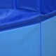 Sulankstomas baseinas šunims, mėlynos spalvos, 160x30cm, PVC