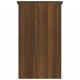 Rašomasis stalas, rudos ąžuolo spalvos, 90x45x76cm, mediena