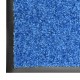 Durų kilimėlis, mėlynos spalvos, 40x60cm, plaunamas