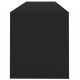 Televizoriaus spintelė, juodos spalvos, 120x30x40,5 cm, MDP