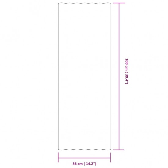 Stogo plokštės, 12vnt., antracito, 100x36cm, plienas