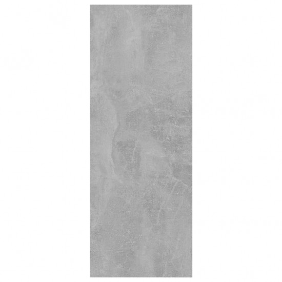 Konsolinis staliukas, betono pilkos spalvos, 78x30x80cm, MDP