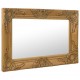 Sieninis veidrodis, aukso spalvos, 60x40cm, barokinis stilius