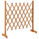 Sodo treliažas-tvora, oranžinis, 120x90cm, eglės masyvas