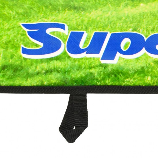 Vaikiški futbolo vartai su treniruočių sienele, 120x51x77,5cm