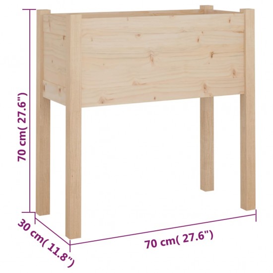 Sodo loveliai, 2vnt., 70x31x70cm, pušies medienos masyvas