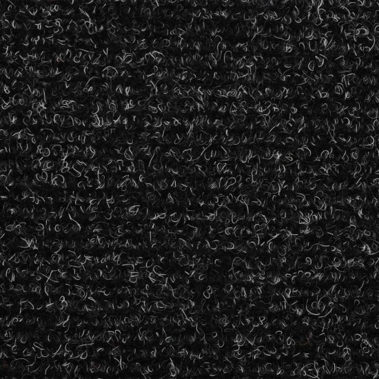 Lipnūs laiptų kilimėliai, 15 vnt., 65x21x4cm, t. pilkos spalvos