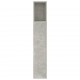 Galvūgalis-spintelė, betono pilkos spalvos, 140x18,5x104,5cm