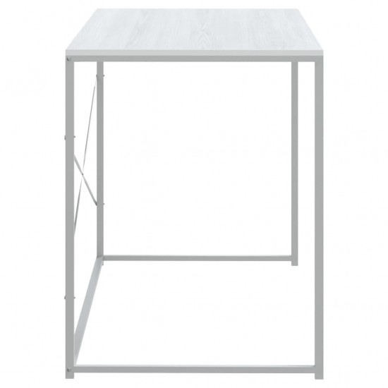 Kompiuterio stalas, baltos spalvos, 110x60x70cm, MDP