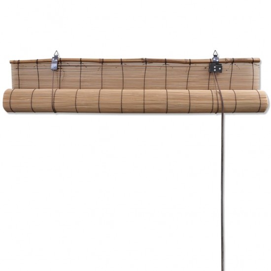 Roletas, rudos spalvos, 140x220cm, bambukas