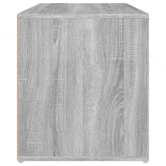 Koridoriaus suoliukas, pilkas ąžuolo, 80x40x45cm, mediena