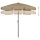 Paplūdimio skėtis, taupe spalvos, 180x120cm