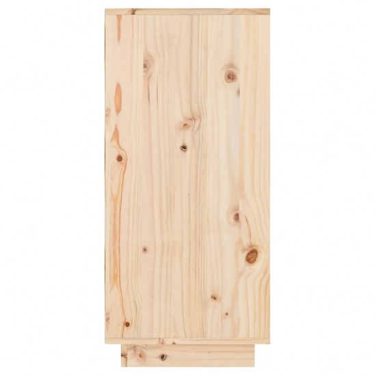 Konsolinė spintelė, 60x34x75cm, pušies medienos masyvas
