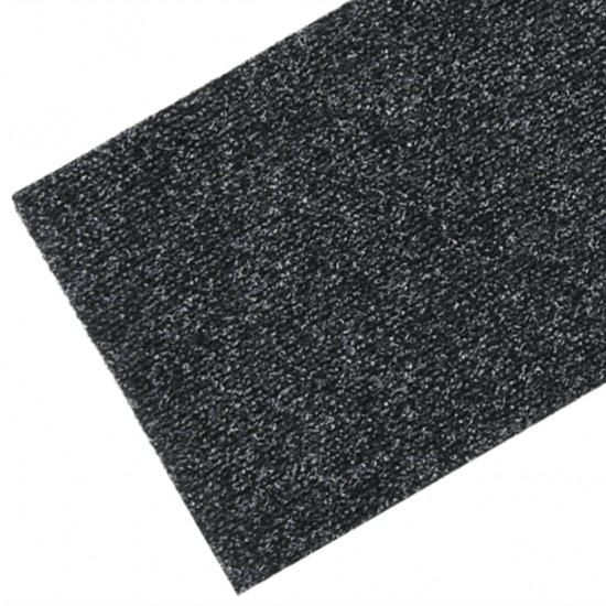 Lipnūs laiptų kilimėliai, 15vnt., pilki, 76x20cm, stačiakampiai