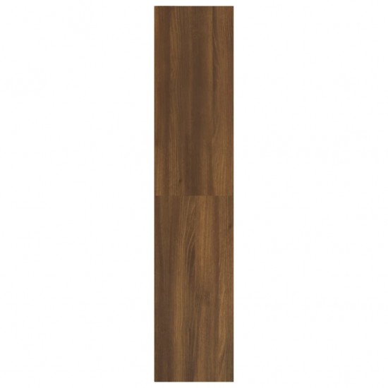 Knygų/televizoriaus spintelė, ruda, 36x30x143cm, mediena