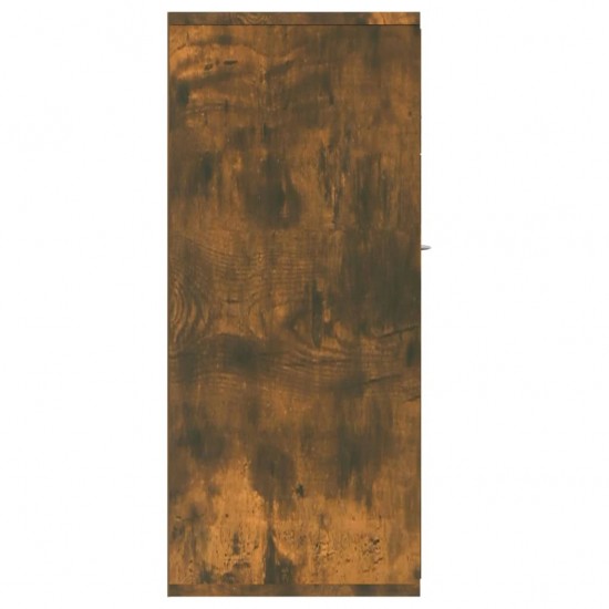 Šoninė spintelė, dūminio ąžuolo, 88x30x70cm, apdirbta mediena
