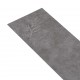 Grindų plokštės, betono pilka, PVC, prilipdomos, 5,02m², 2mm