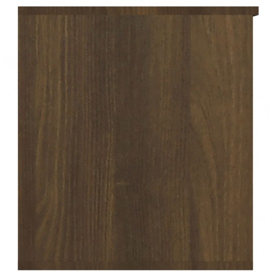 Daiktadėžė, rudos ąžuolo spalvos, 84x42x46cm, apdirbta mediena