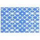 Lauko kilimas, mėlynos ir baltos spalvos, 190x290cm, PP