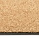 Durų kilimėlis, kreminės spalvos, 60x90cm, plaunamas