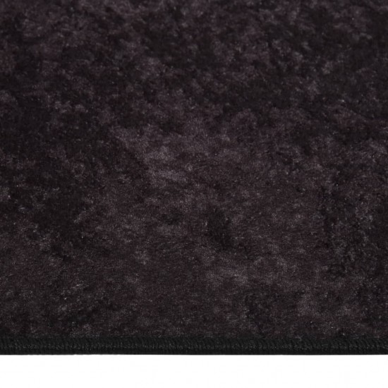 Kilimas, antracito spalvos, 190x300cm, neslystantis, skalbiamas