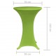 tampri staltiesė, skersmuo 70 cm, 2 vnt., žalios spalvos