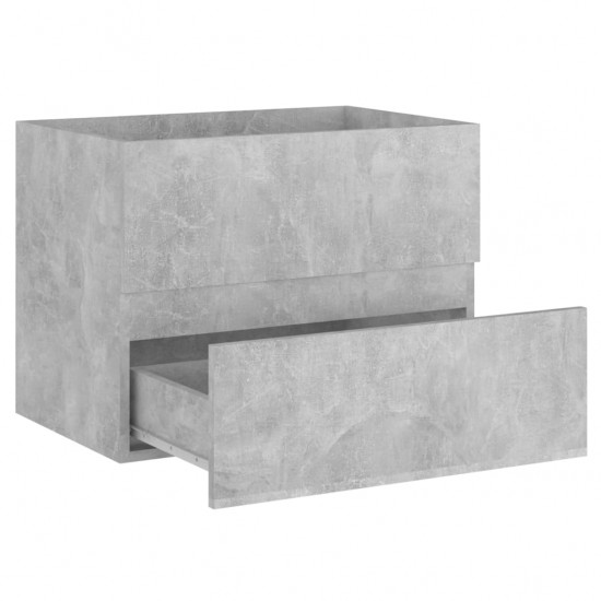 Spintelė praustuvui, betono pilkos spalvos, 60x38,5x45cm, MDP