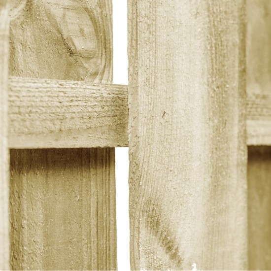 Sodo vartai, 100x75cm, impregnuota pušies mediena
