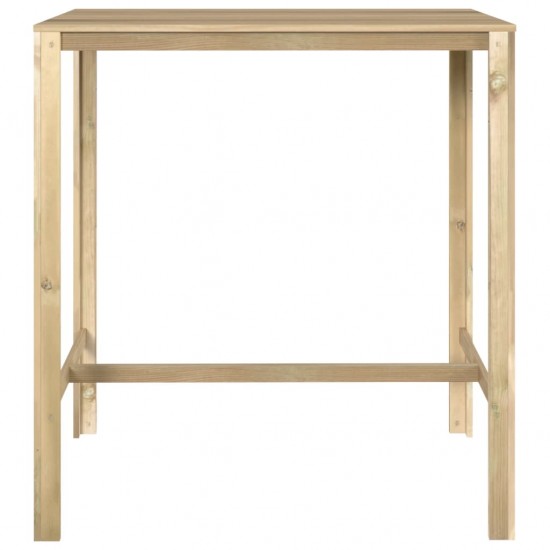 Baro stalas, 110x60x110cm, impregnuota pušies mediena