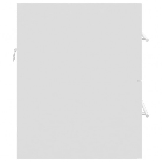 Spintelė praustuvui, baltos spalvos, 60x38,5x48cm, MDP