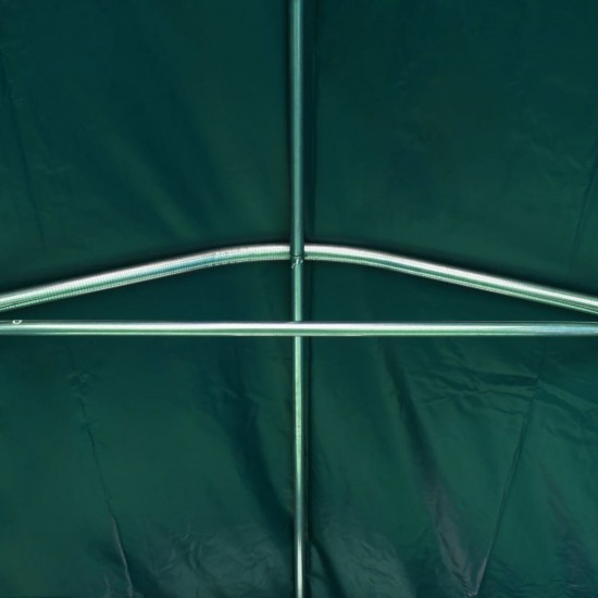 Profesionali proginė palapinė, žalios spalvos, 2,5x2,5m, 90g/m²