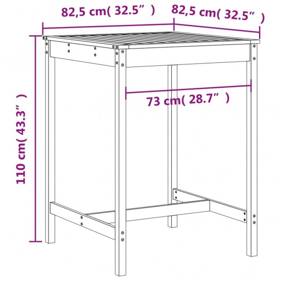 Sodo suoliukas, 120 cm, akacijos medienos masyvas