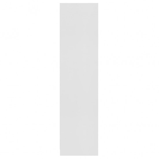 Drabužių spinta, baltos spalvos, 100x50x200 cm, MDP