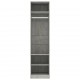 Drabužių spinta, betono pilkos spalvos, 50x50x200 cm, MDP