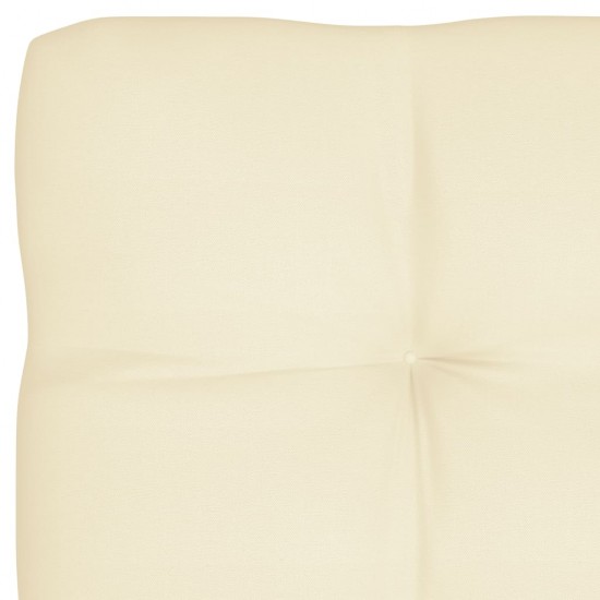 Paletės pagalvėlė, kreminės spalvos, 120x80x10cm, audinys