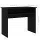 Rašomasis stalas, juodos spalvos, 90x50x74cm, MDP