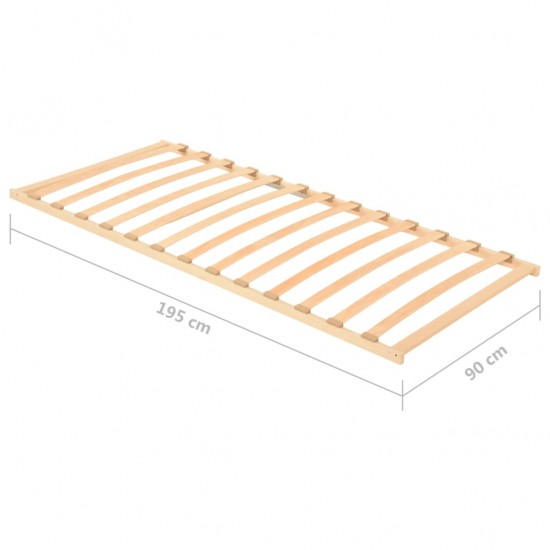 Grotelės lovai su 13 lentjuosčių, 90x200cm