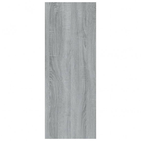 Konsolinis staliukas, pilkas ąžuolo, 78x30x80cm, mediena