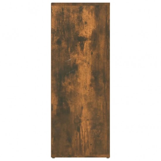 Šoninė spintelė, dūminio ąžuolo, 80x30x80cm, apdirbta mediena
