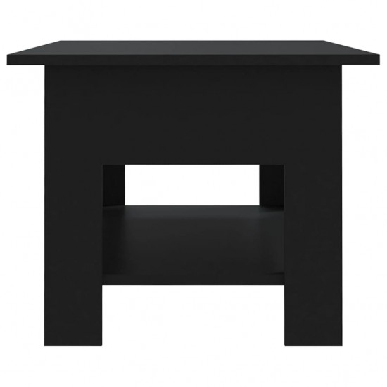 Kavos staliukas, juodos spalvos, 102x55x42cm, MDP