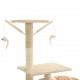 Draskyklė katėms su stov. iš sizal., 230-250cm, smėlio sp.