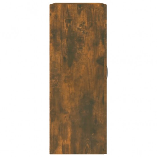 Pakabinama sieninė spintelė, dūminio ąžuolo, 69,5x32,5x90cm