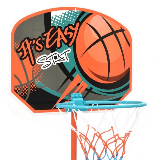 Nešiojamas krepšinio rinkinys, 109–141cm, reguliuojamas