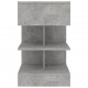 Naktinė spintelė, betono pilkos spalvos, 40x35x65cm, MDP